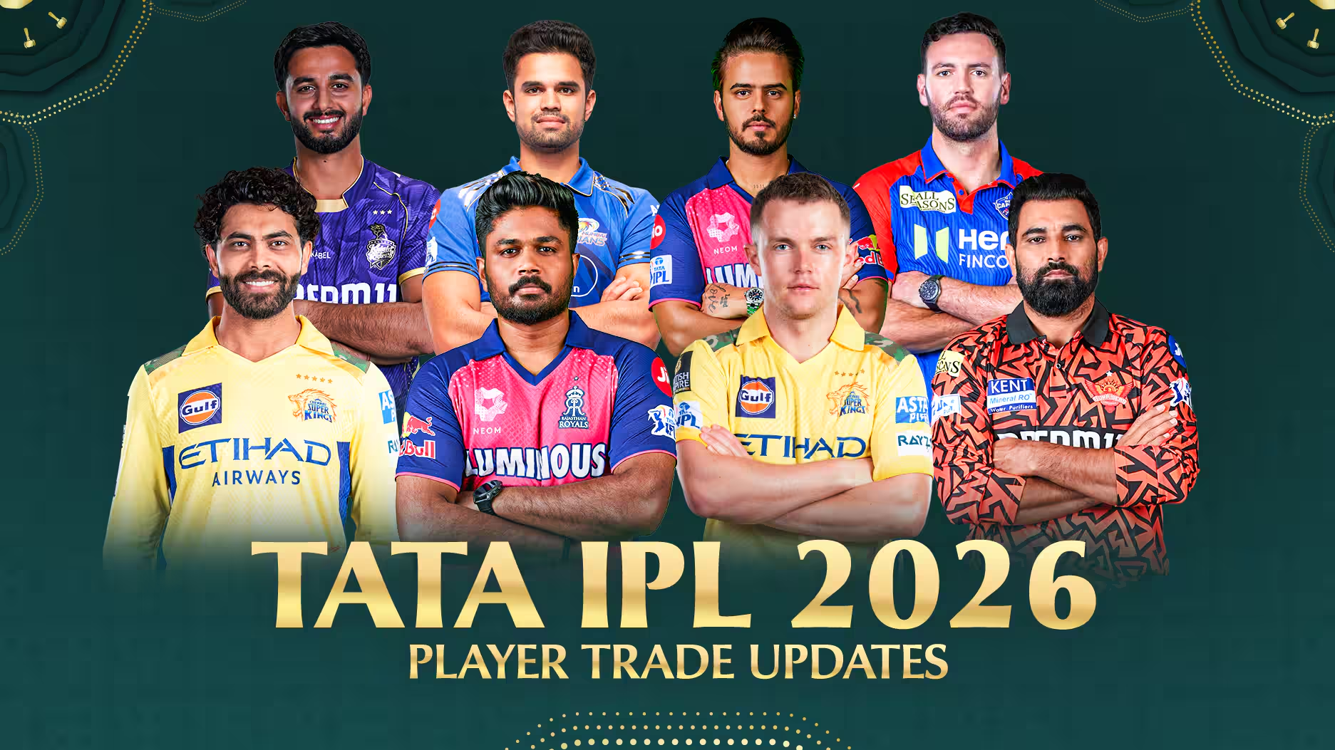 IPL 2026 all teams and captains - Bet on Laxzer